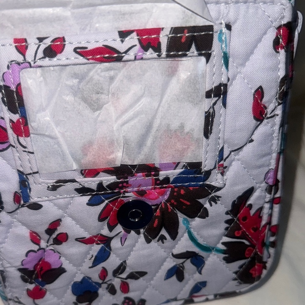 Vera Bradley RFID Floral Design Crossbody Bag - Picture 11 of 11